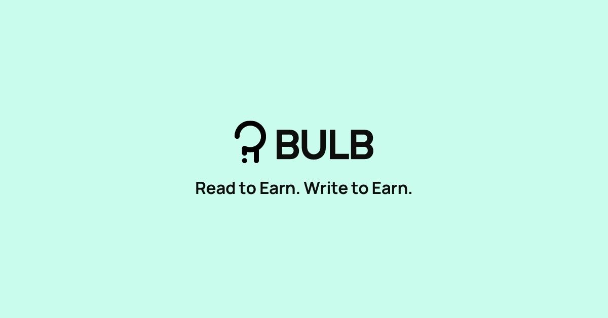 Buckle Up - $BULB is ready to surprise you. | BULB